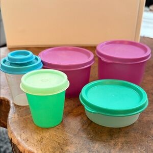 Assorted Tupperware Food Storage Containers